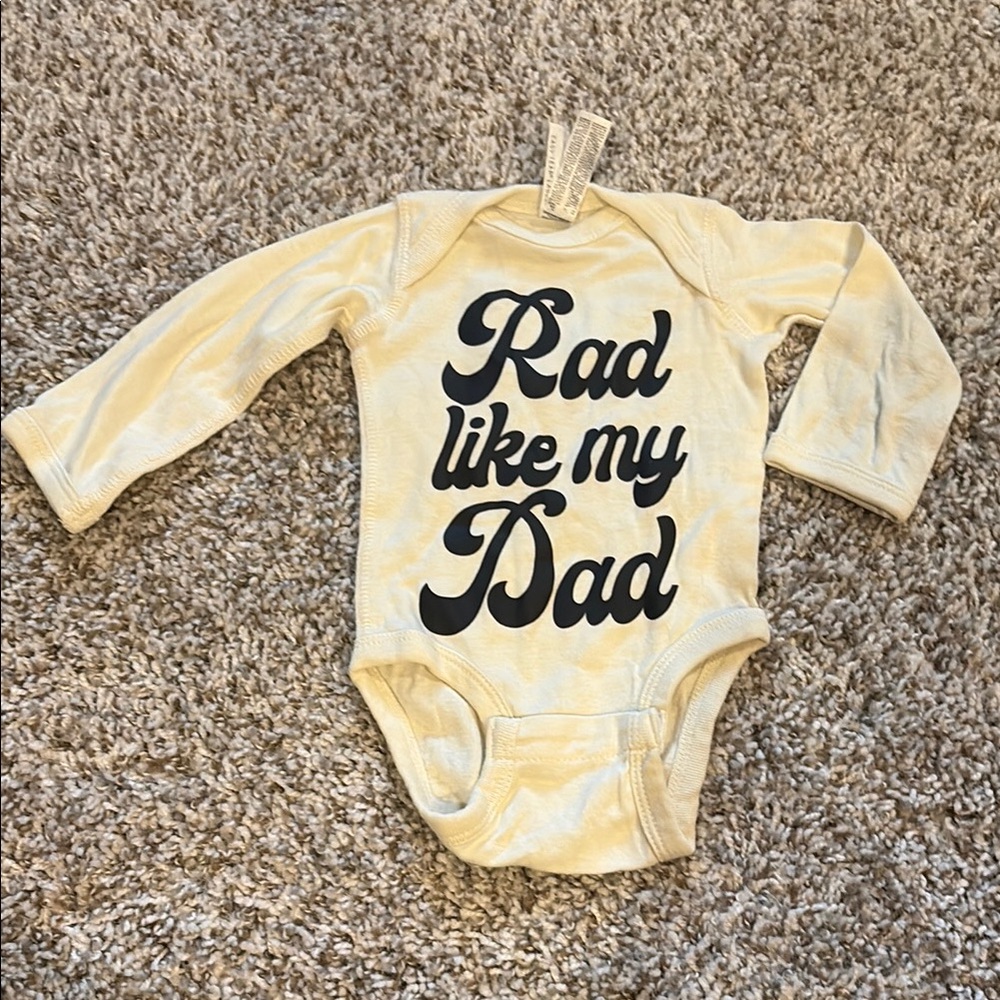Newborn Dad Onesie